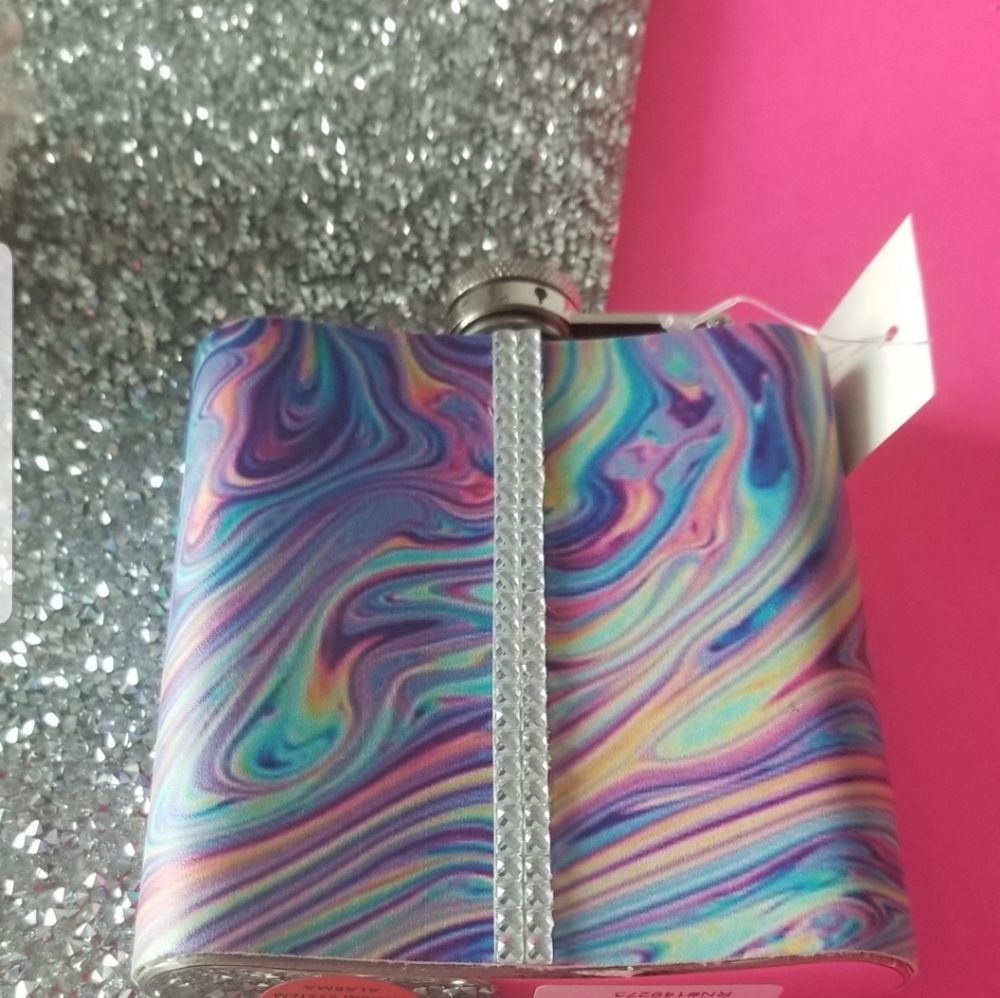 Bling  tie dye flask - Picture 7 of 7